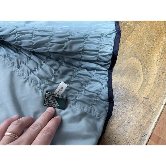 MOUNTAIN HORSE Quilted Vest Size Large Blue Horse Riding Schooling Show Warm - Picture 10 of 11